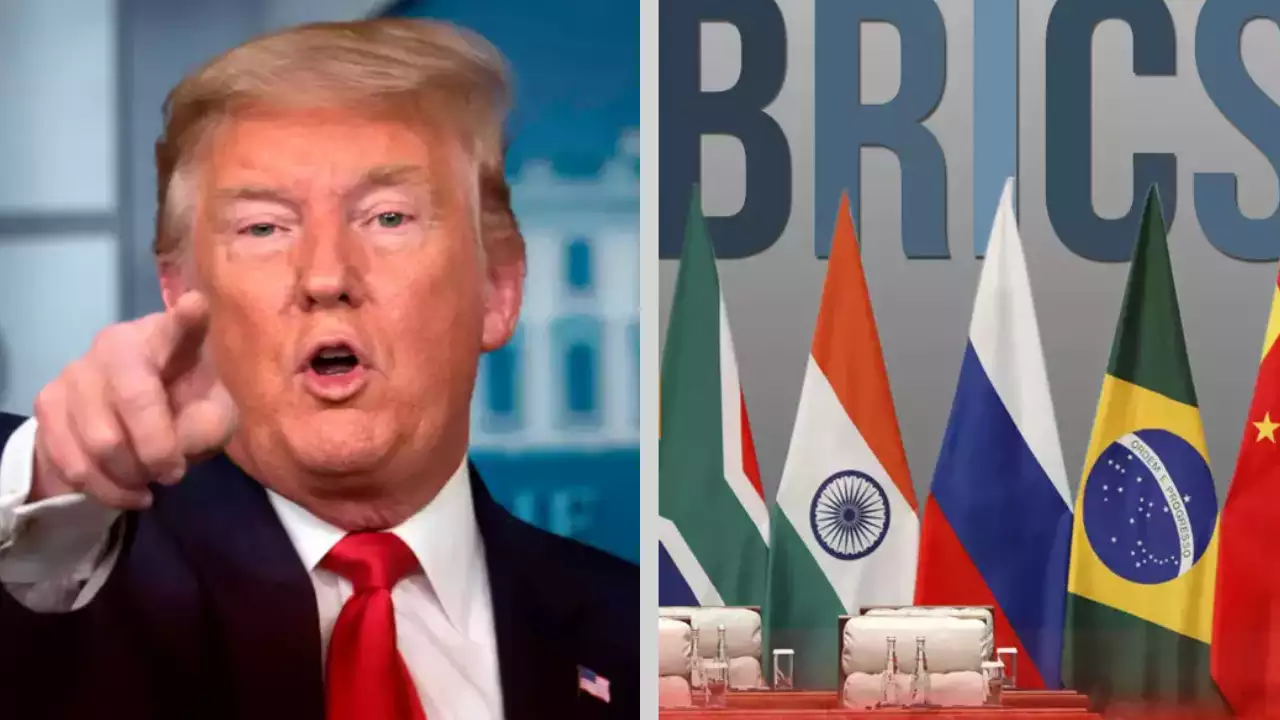 ‘Can go find another sucker nation’: Trump’s warning to Brics on replacing US dollar