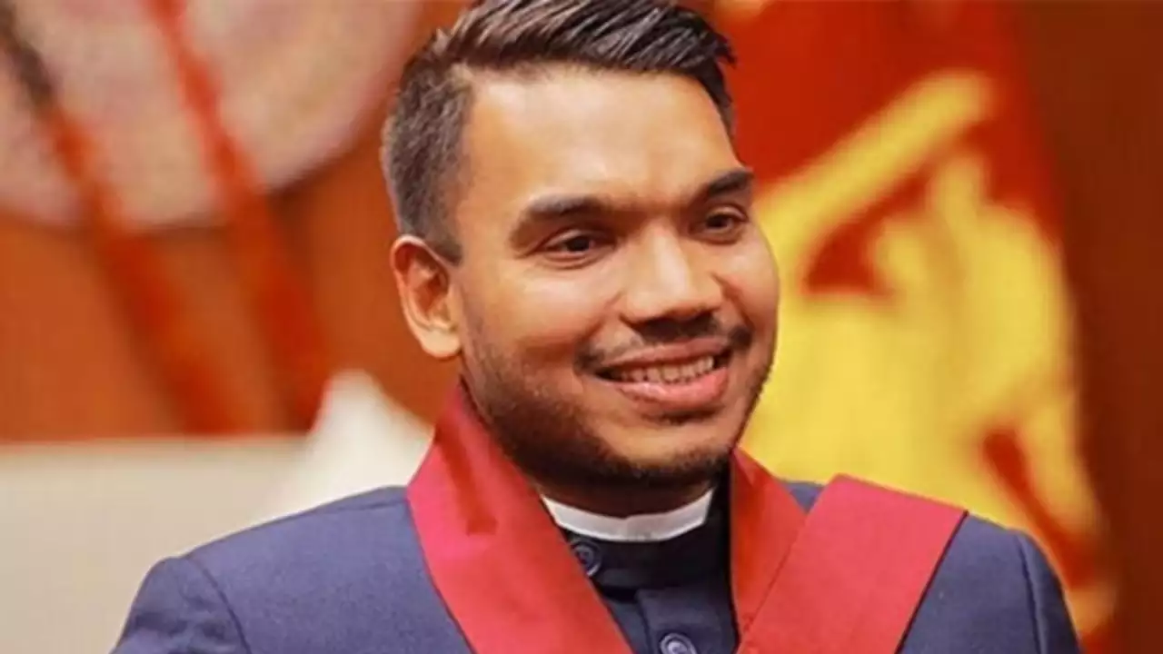 Mahinda Rajapaksa’s son indicted in legal action in Sri Lanka