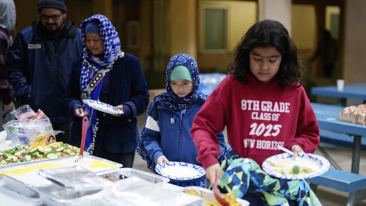 Their mosque burned down in LA-area wildfire. They’re still determined to gather for Ramzan