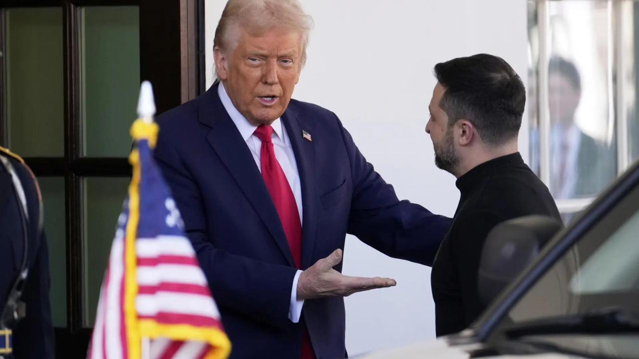 No compromise with ‘killer Putin’, Zelenskyy tells Donald Trump at White House meeting