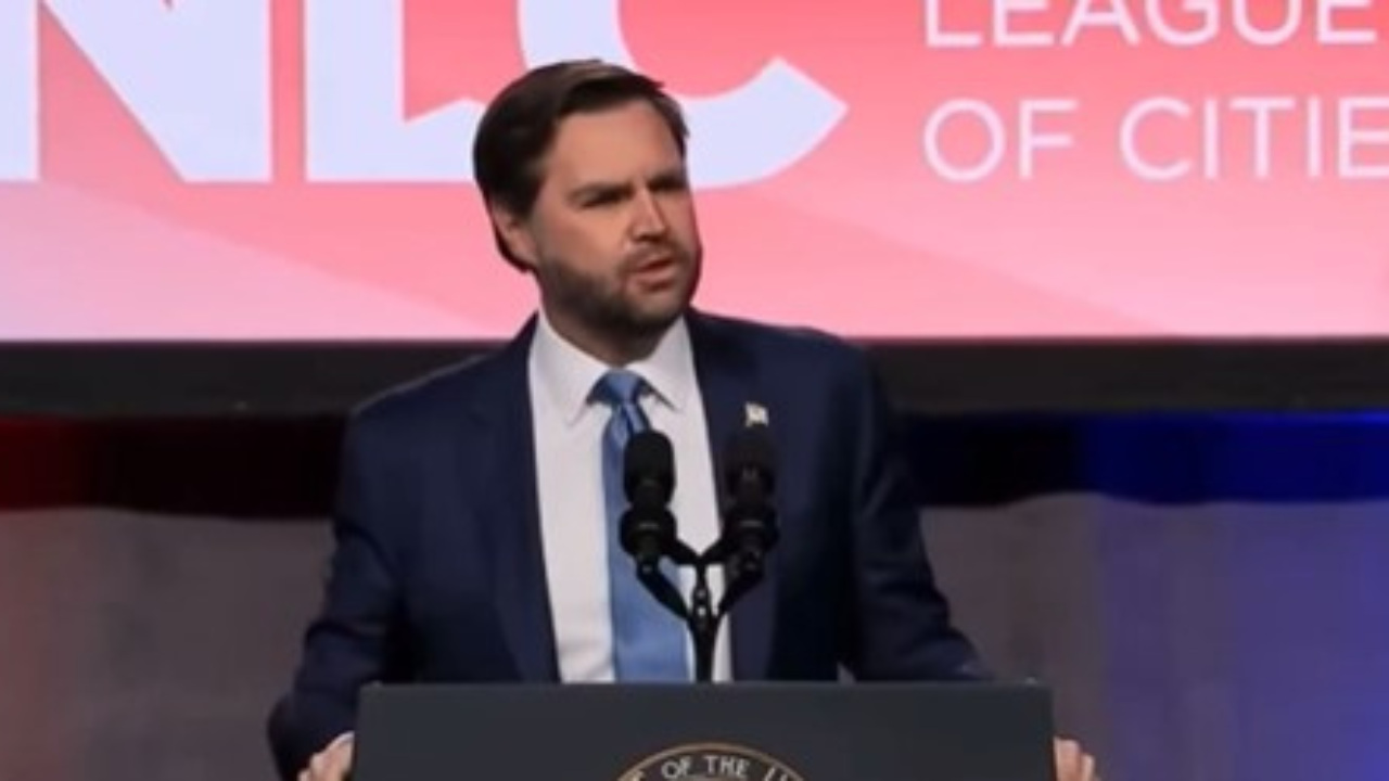 JD Vance smacks down ‘disruptor’ during migration speech: ‘I see one of our…’