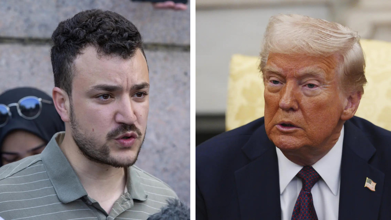 Donald Trump says arrest of Palestinian activist at Columbia University ‘is first of many to come’