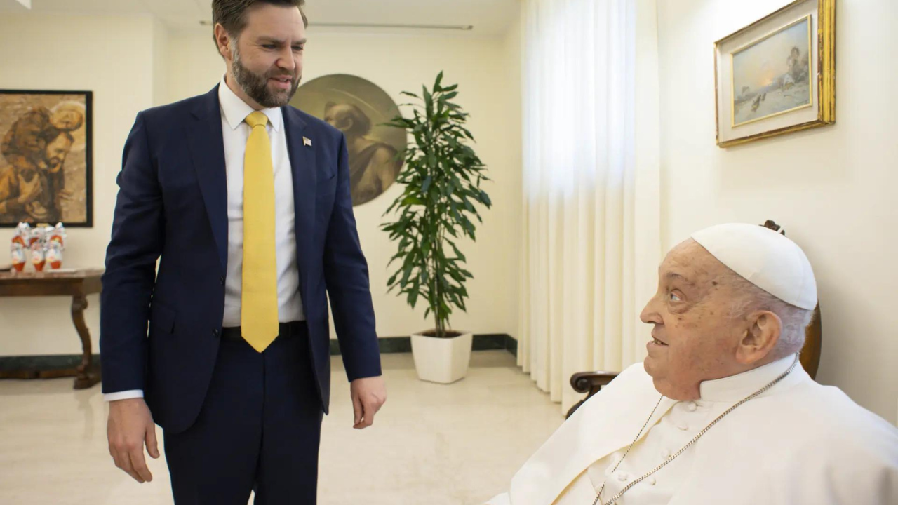 ‘See how Vance lies’: JD Vance mocked for his last words to Pope Francis